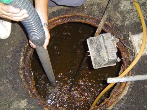 洮北隔油池清理