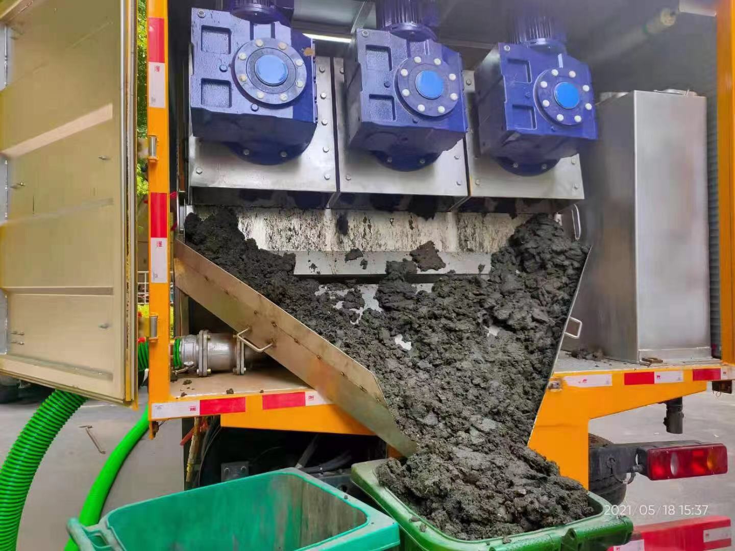 洮北化粪池清掏城市维护站-泥浆净化干湿分离处理